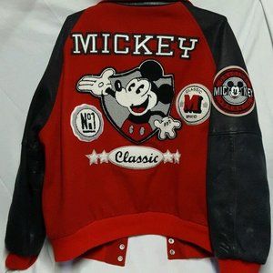 Mickey Mouse Vintage 90s Varsity Letterman Jacket Original